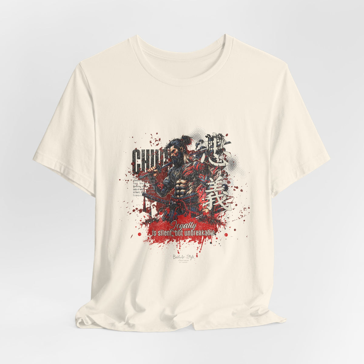 Natural swatch offering a soft off-white tone for the CHŪGI Bushido design