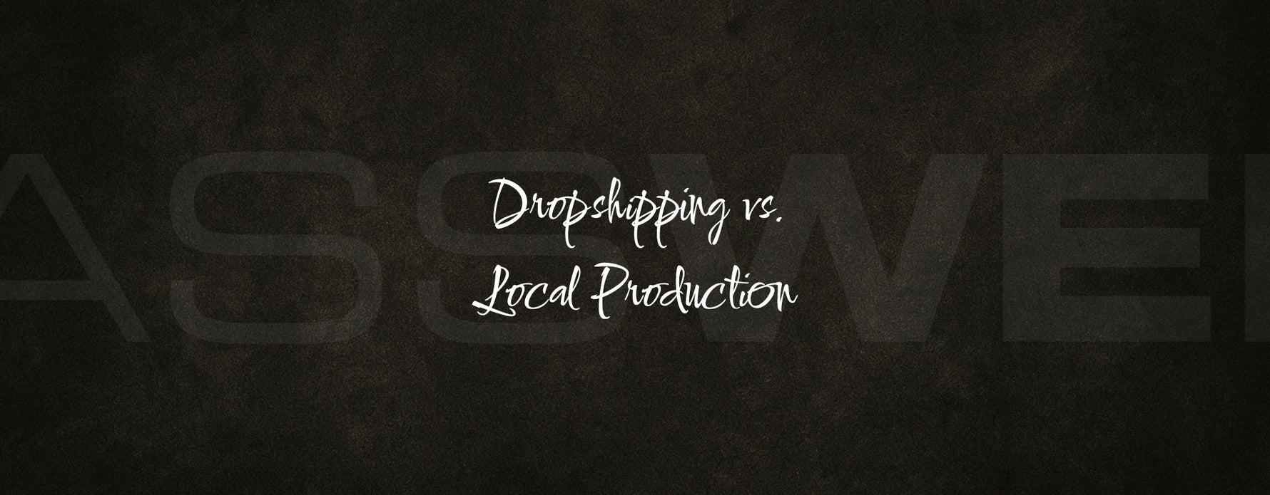 Dropshipping vs. Local Production: Which Model Fits Your POD Business?