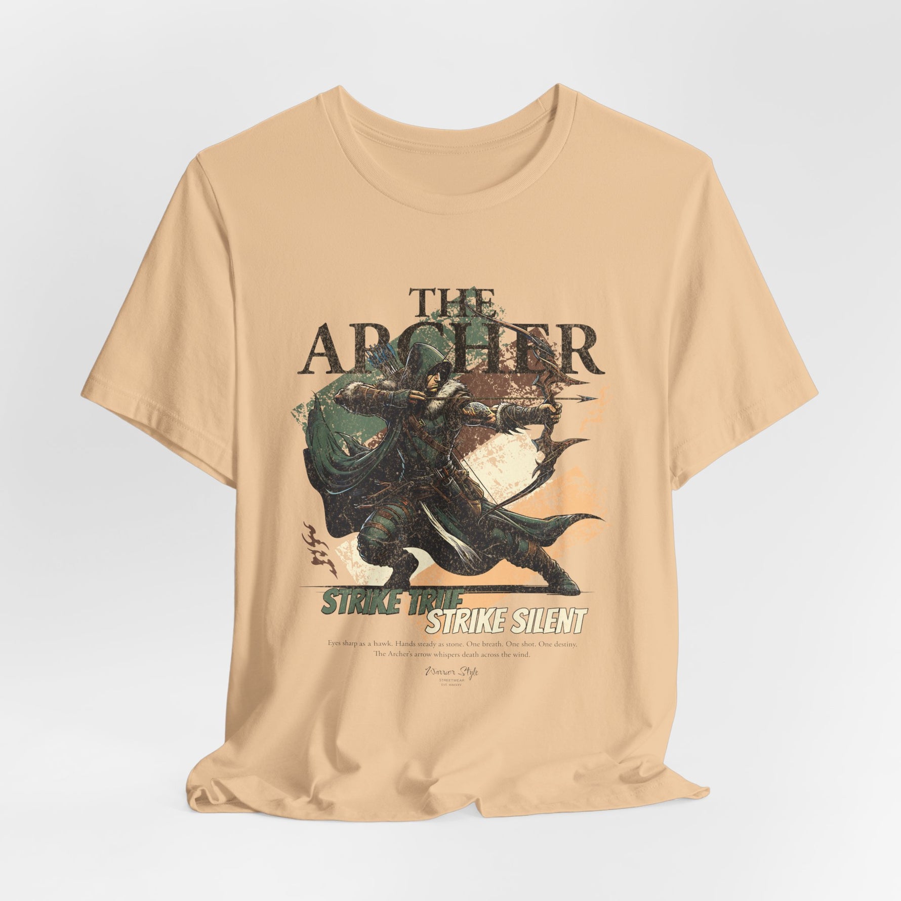 The ARCHER t-shirt in sanddune — Dusted with silence, steady as stone.