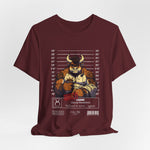 The TAURUS t-shirt in Maroon — Mature rebellion, the kind that doesn’t move.