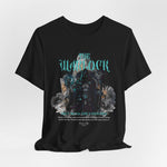 The Warlock t-shirt in Black — Darkness given shape and purpose.