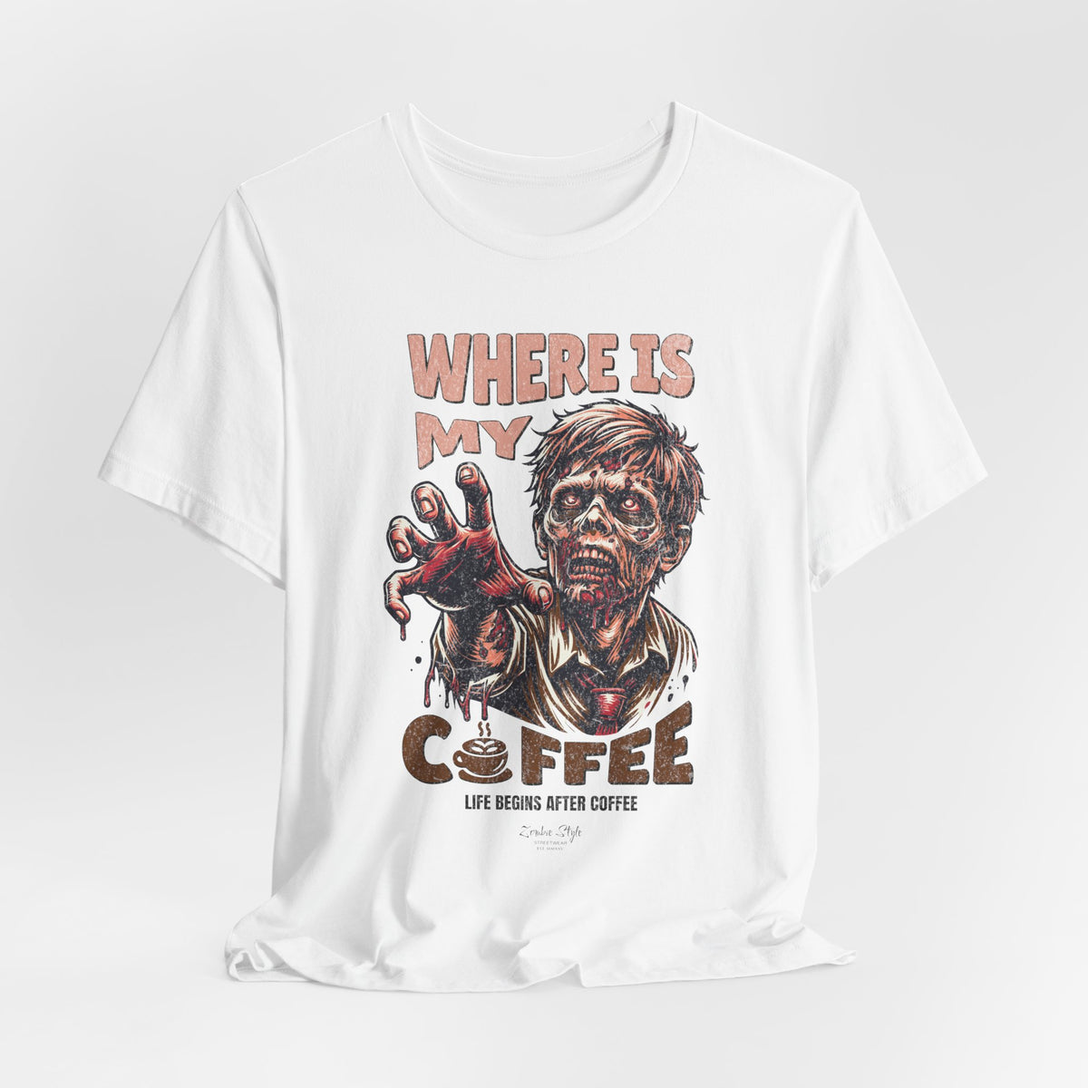 Color swatch – White – pure silence before the scream: where’s my coffee?!