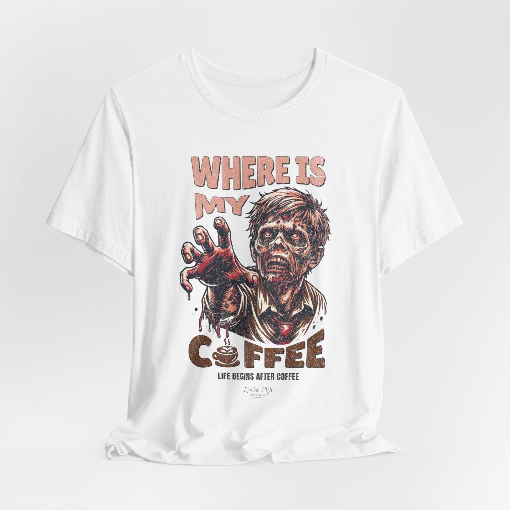 Color swatch – White – pure silence before the scream: where’s my coffee?!