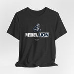 Dark Heather Grey for REBELLION – moody, minimal, unshaken