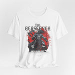 The BERSERKER t-shirt in White — A blank mind turned weapon. Clarity through chaos.