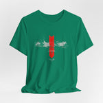 The LOSTSOUL t-shirt in Kelly — defiant green cutting through the fog of identity.