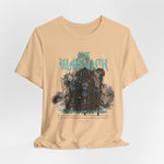 The Warlock t-shirt in Sand Dune — Dust remembers every forbidden word.