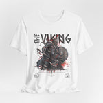 The VIKING t-shirt in White — Clean as fresh snow… before the storm rises.