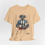 The CAPRICORN t-shirt in Sand Dune — earthy beige tone channeling grounded ambition. No background. No model.
