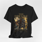 The DWARF t-shirt in Black — fierce contrast for fire-forged valor and golden grit.