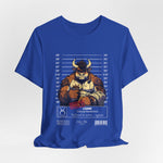 The TAURUS t-shirt in True Royal — Regal stillness meets unwavering strength.