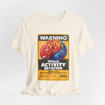 The Brain Activity Detected t-shirt in Natural — raw thoughts in organic form.