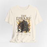The DWARF t-shirt in Natural — raw and untouched, like mountain roots before the forge.