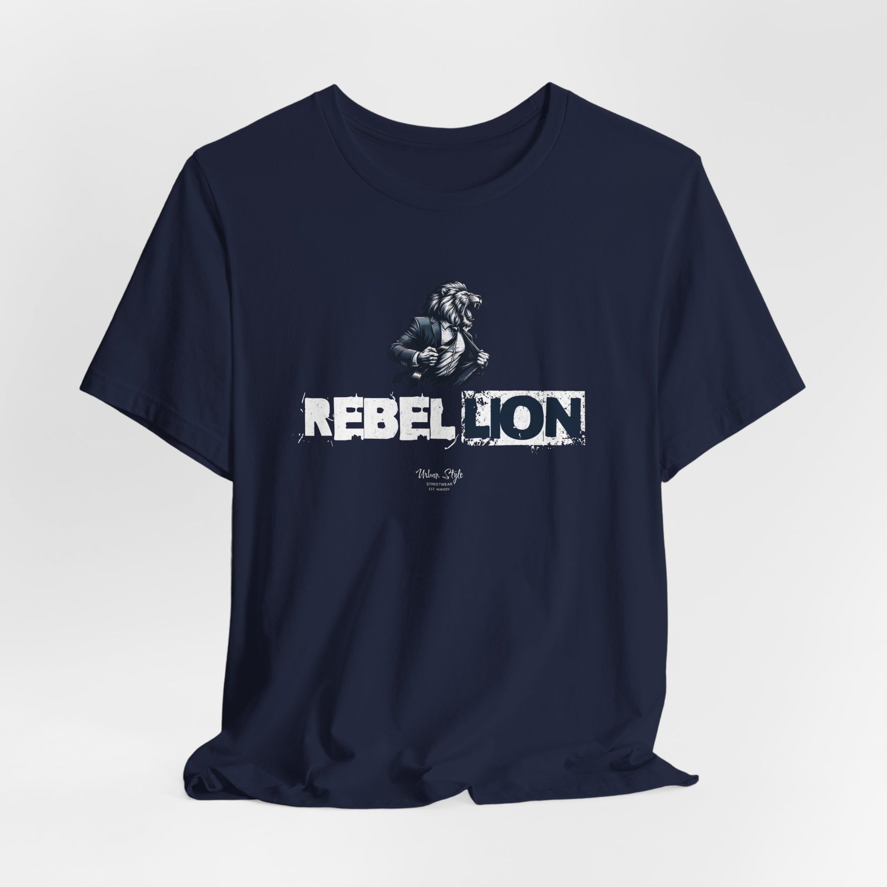 Navy swatch for REBELLION – timeless darkness with disciplined defiance