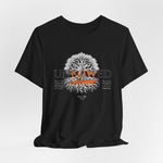 UNBOWED t-shirt in Black — Power in silence, unshaken.