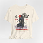 The Ronin t-shirt in Natural — the way of the sword, untouched and true.