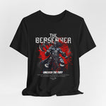 The BERSERKER t-shirt in Black — All restraint lost. This is the edge.