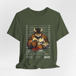 The TAURUS t-shirt in Military Green — Stand firm. This color doesn’t budge.