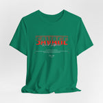The SAVAGE t-shirt in Kelly — feral energy in every thread.