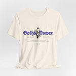 The GOTHIC POWER t-shirt in Natural — born of earth and myth, shaped by silence.