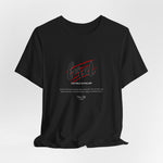 The FERAL t-shirt in Black — where instinct meets darkness. A warning wrapped in shadows.