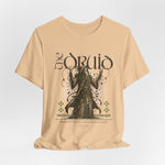 The DRUID t-shirt in Sand Dune — earth-toned and timeless, shaped by wind and wisdom.