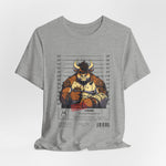 The TAURUS t-shirt in Athletic Heather — Classic grit, disguised as casual cool.