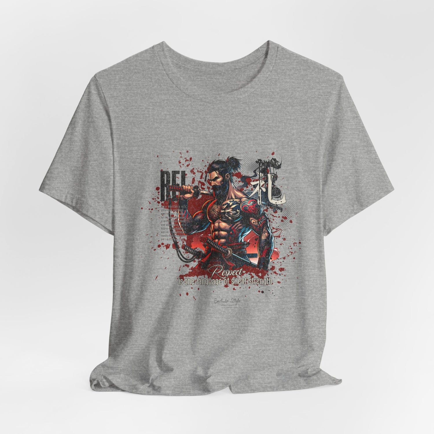 Color swatch – Athletic Heather – subtle firmness, lightly spoken