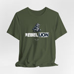 REBELLION color in Military Green – calm strategy, cold resistance