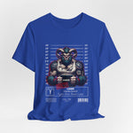 The ARIES t-shirt in true royal — Even fury can wear a crown.