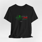 The OPERATION GHOSTLINE t-shirt in black — total blackout. No signal. No presence.