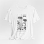 The TO RULE t-shirt in White — crisp base for the comic strip, highlighting every line clearly.