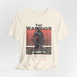 The Warrior t-shirt in Natural — raw intent in pure form.