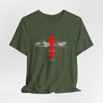 The LOSTSOUL t-shirt in Military Green — steady, restrained, and born for survival.