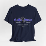 The GOTHIC POWER t-shirt in Navy — old bloodlines, deeper shadows.