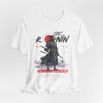The Ronin t-shirt in White — purity of purpose, not peace.