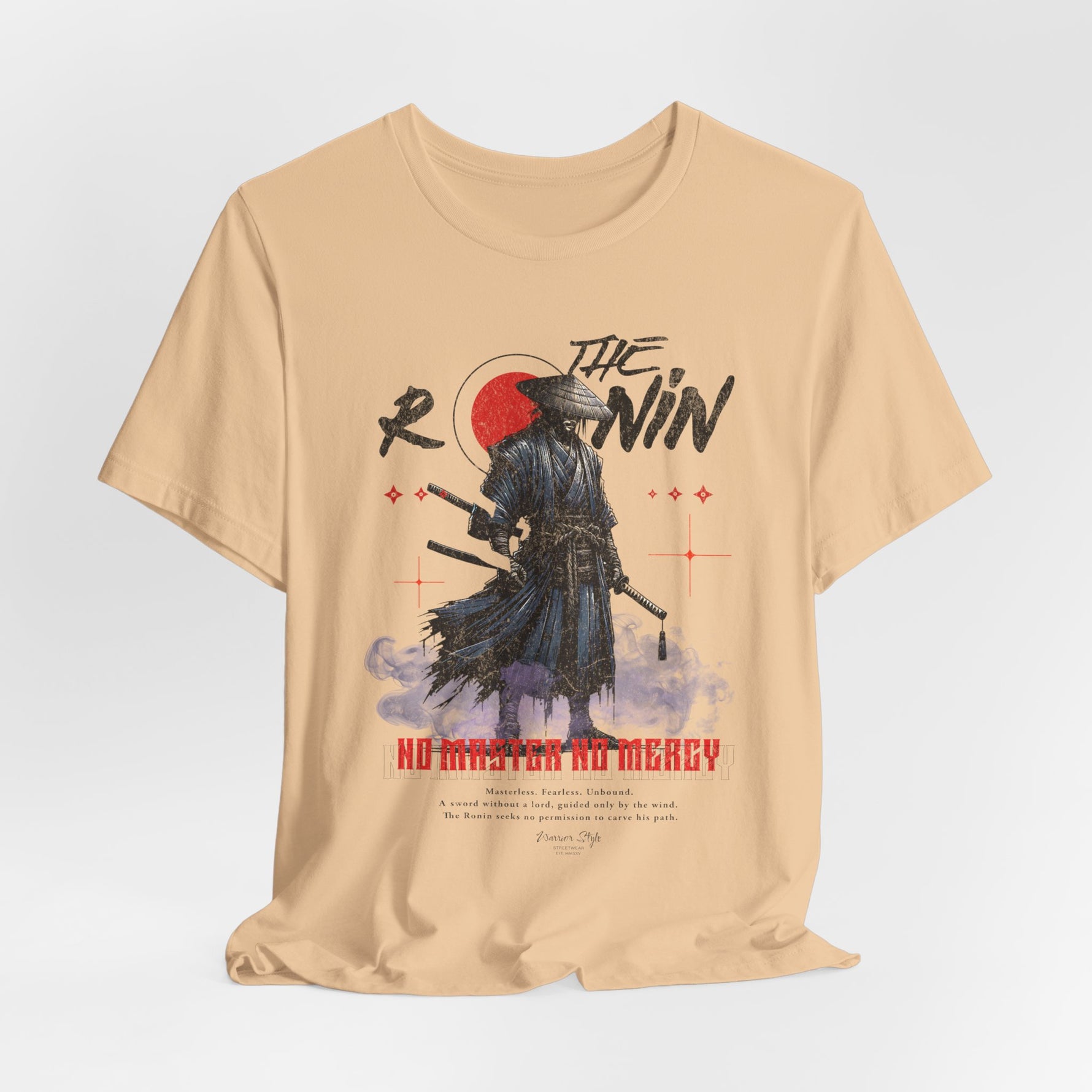 The Ronin t-shirt in Sand Dune — honor doesn’t need armor.