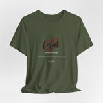 The FERAL t-shirt in Military Green — wildness belongs to the forest, and so do you.