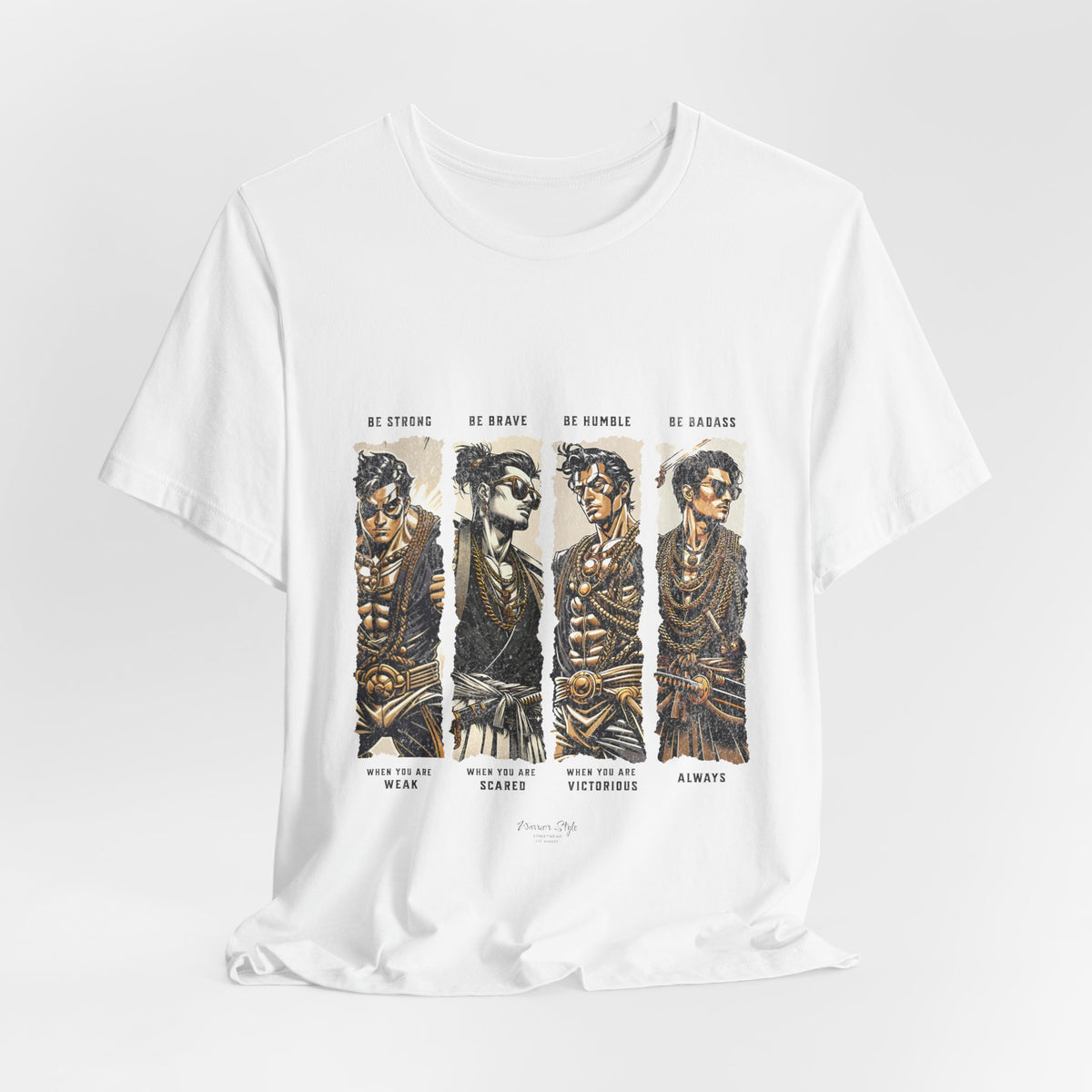 Color swatch – White – clean slate, loud print, pure contrast