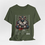 The ARIES t-shirt in military green — Combat mode always ON.