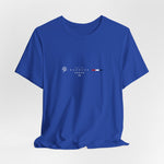The BANGKOK t-shirt in True Royal — a bright royal blue that channels ceremonial color and confidence.