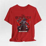 The BERSERKER t-shirt in Red — Unleashed fury. No shield. No retreat.