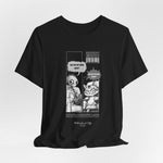 The BEING NICER t-shirt in black — sharp contrast, sharper reply.