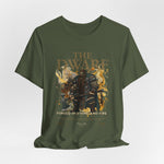 The DWARF t-shirt in Military Green — forged for rugged trails and underground quests.