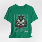 The ARIES t-shirt in kelly — Temper recharged in wild green energy.