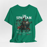 The SPARTAN t-shirt in Kelly — a sharp green breath, like victory in spring air.