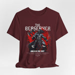 The BERSERKER t-shirt in Maroon — Blood dried into ritual. Silent, sacred wrath.