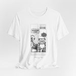 The MEOW 3AM t-shirt in White — 3D mockup of a clean white shirt. No shadows, model, or background included.