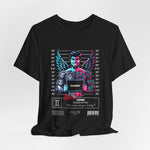 The GEMINI t-shirt in Black — One twin plots in the dark. The other laughs.