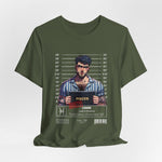The PISCES t-shirt in Military Green — grounded but always somewhere else.
